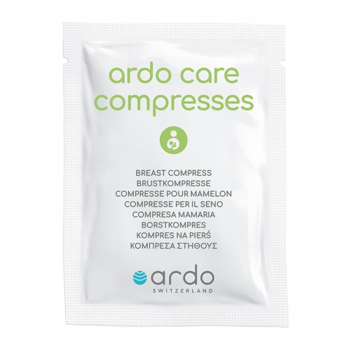 Ardo Care Breast Compresses - 12pcs |Compresses for sore, irritated or painful nipples based on pure and natural ingredients | Made in EU 